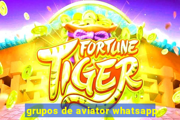 grupos de aviator whatsapp